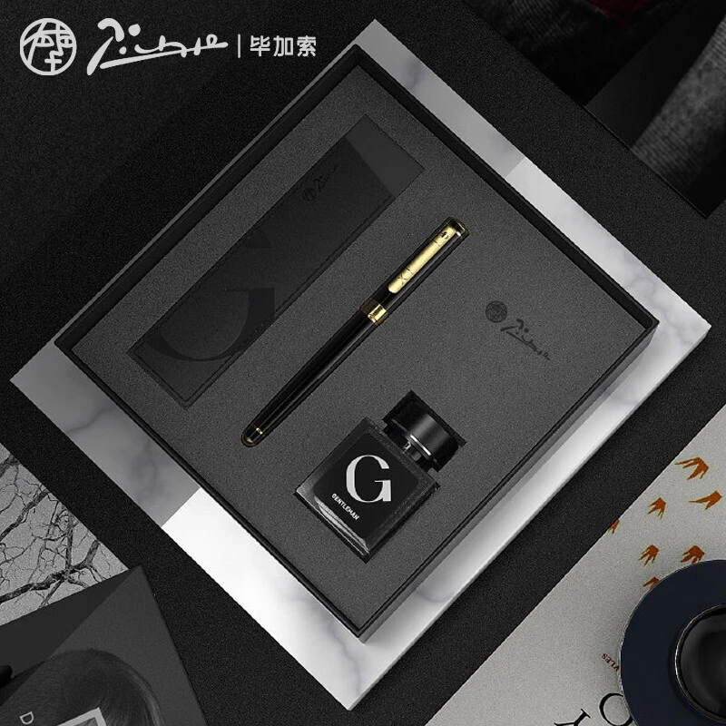 毕加索（pimio）902绅士钢笔商务套装毕加索钢笔书法练字墨水笔礼品