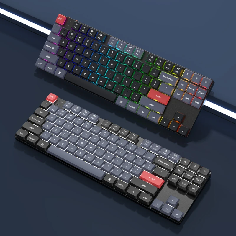 KeychronK1Pro蓝牙无线矮轴机械键盘适配苹果Mac平板ipad办公电脑
