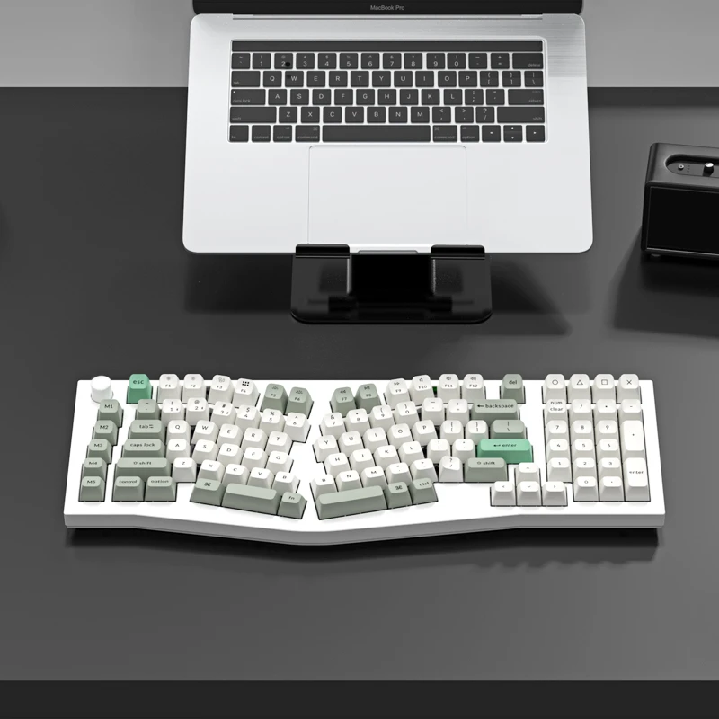 KeychronQ13Max 三模Alice配列客制化机械键盘人体工学电竞游戏