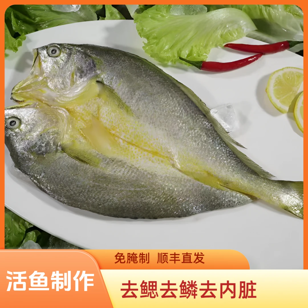【5条 300克+】福建霞浦黄鱼鲞黄花鱼大黄鱼 300g/袋