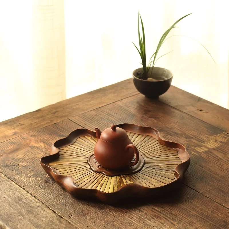 特价浮莲耕云茶道日式真品功夫茶具茶具配件茶杯架茶承茶道