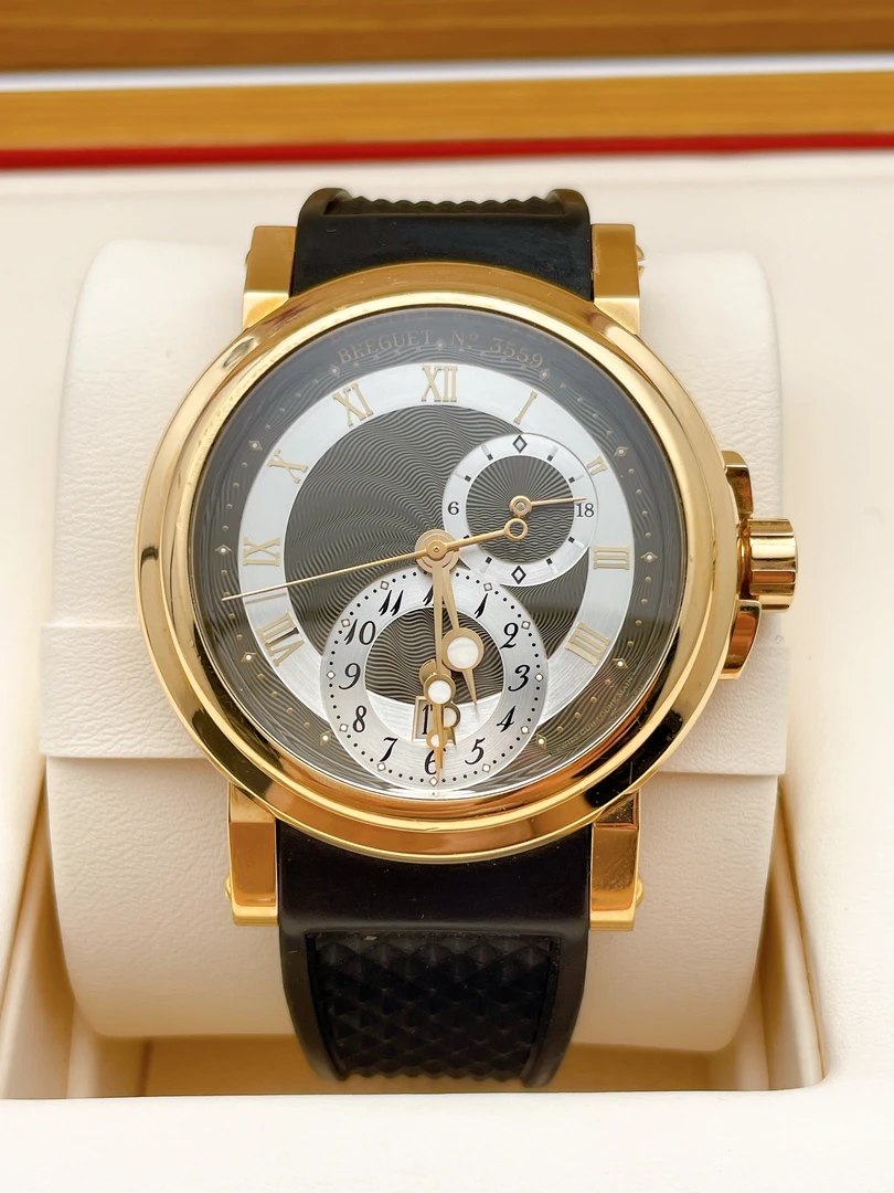 99新 BREGUET/宝玑 【金缘】航海5857/全套/42mm