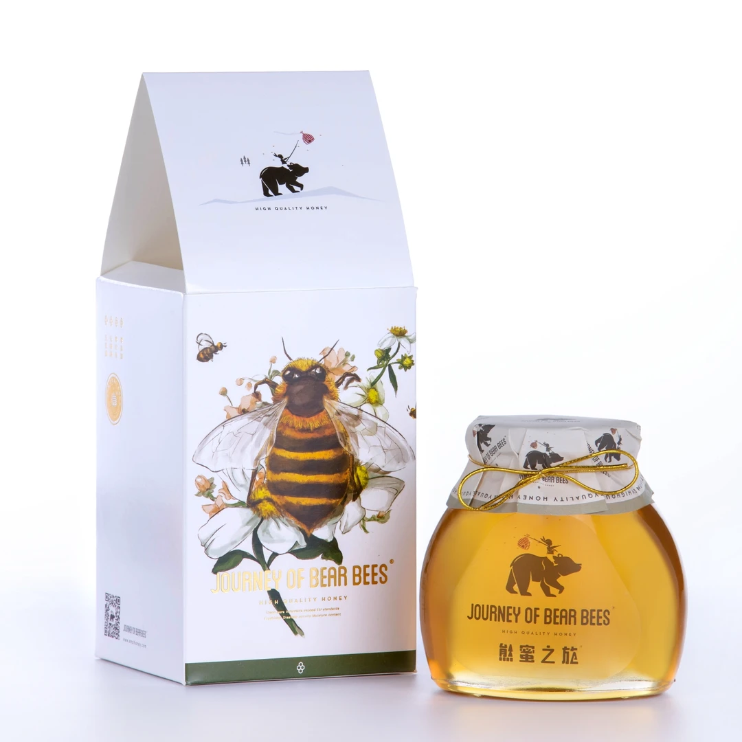 熊蜜之旅荆条蜂蜜农家自产自然成熟蜜深山原蜜古法采集天然四大蜜