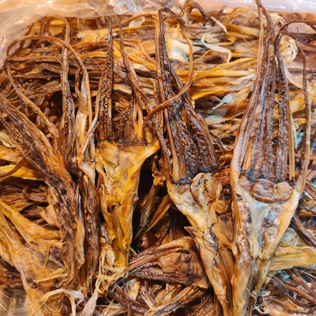 鱿鱼头海鲜水产干货淡干原味鱿鱼须深海鱿鱼头章鱼烹饪食材下酒菜