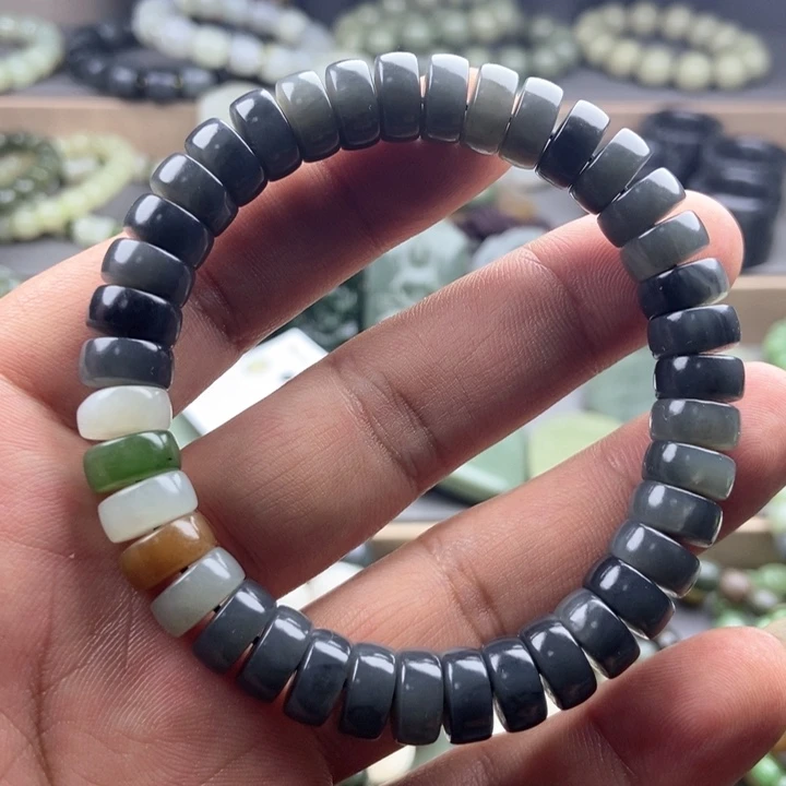 和田玉（糖玉）手链未镶嵌