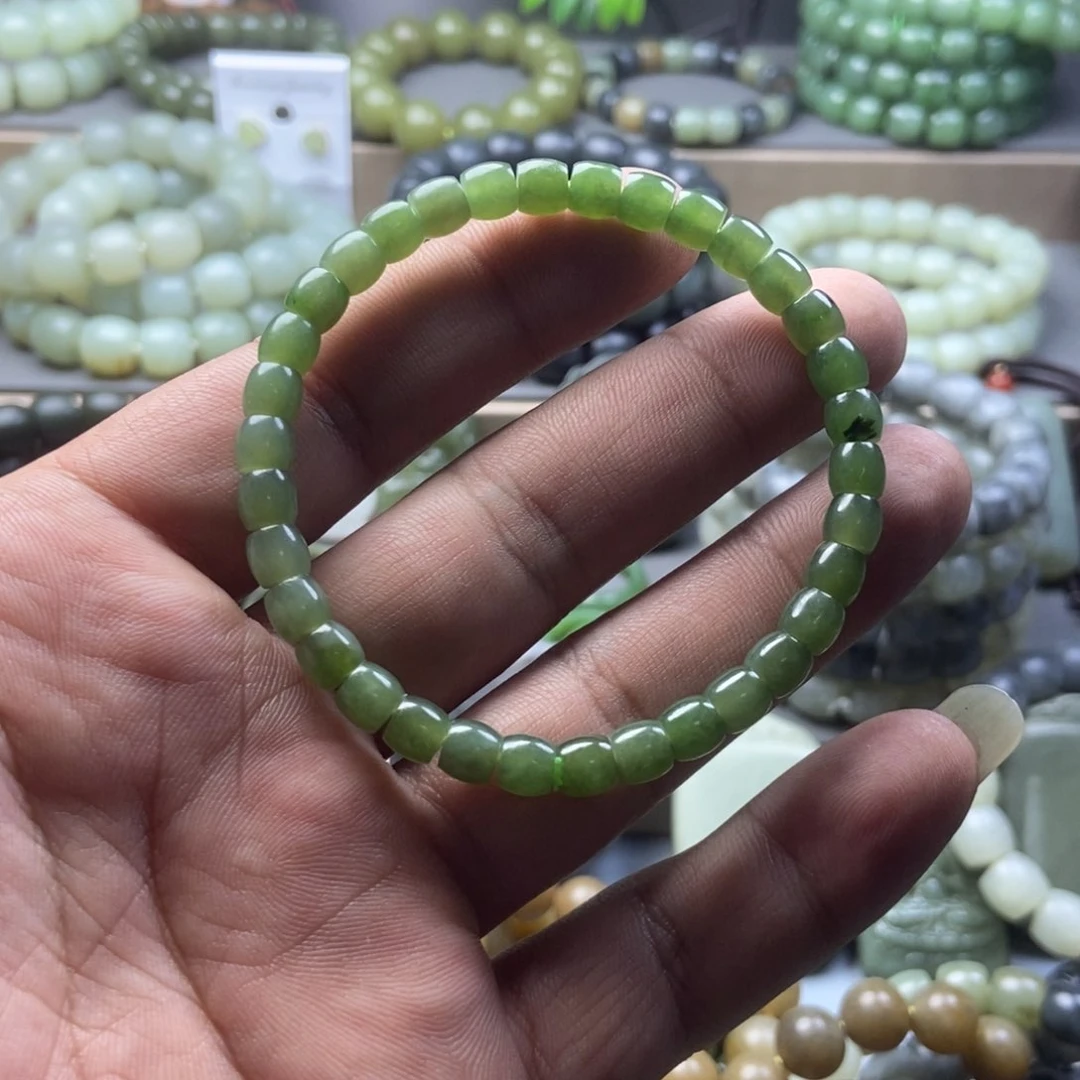 和田玉手链未镶嵌