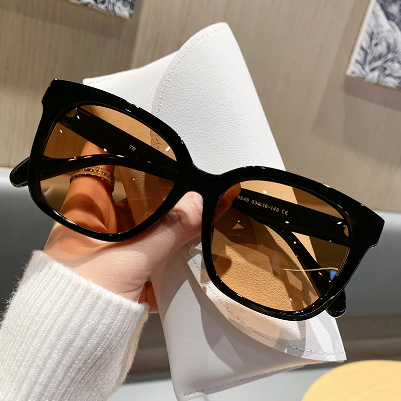 墨镜女2024新款高级感方圆脸开车专用偏光防紫外线太阳眼镜男款晒