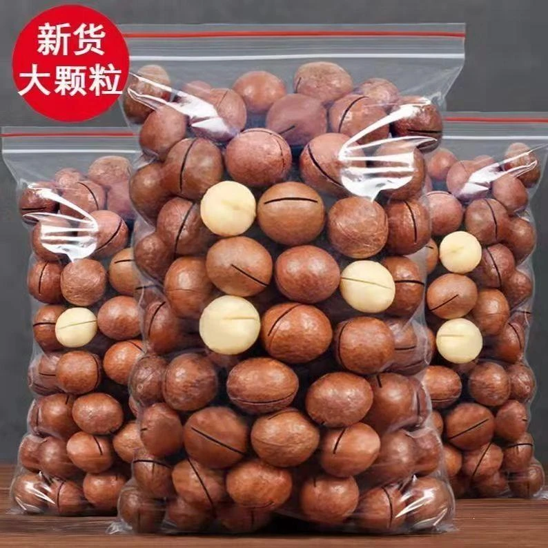 新货好吃的夏威夷果奶油味坚果炒货干果休闲的小零食办公娱乐必备
