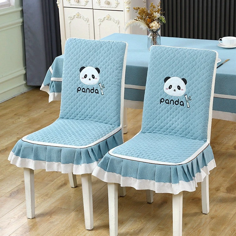 椅子罩全包中式餐椅套坐垫椅垫 板凳子套餐桌布艺加厚连体保护套