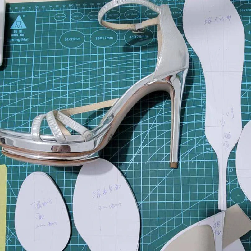 高跟女鞋防水台开板课程