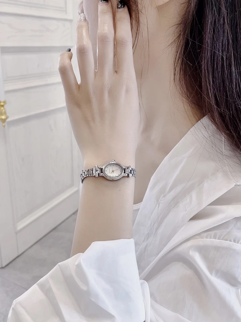 国货外贸文艺复古气质百搭蜥蜴皮小巧精致彩虹表学生礼物防水女表