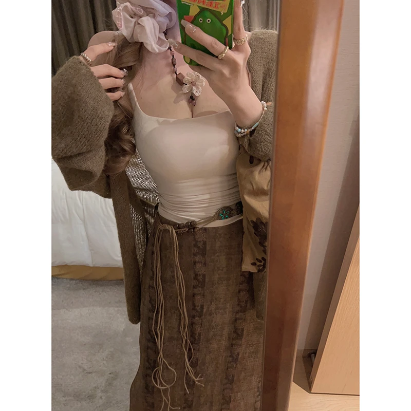 Yukiss直播【显身材！巨显腰细！外扩胸型/含胸垫】修身胸垫吊带A4132