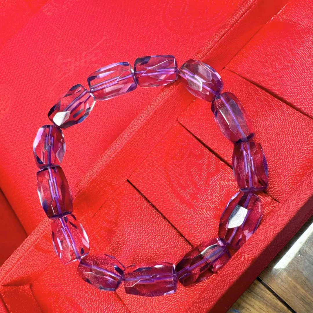 非金属布艺手链 紫气东来晶晶手串