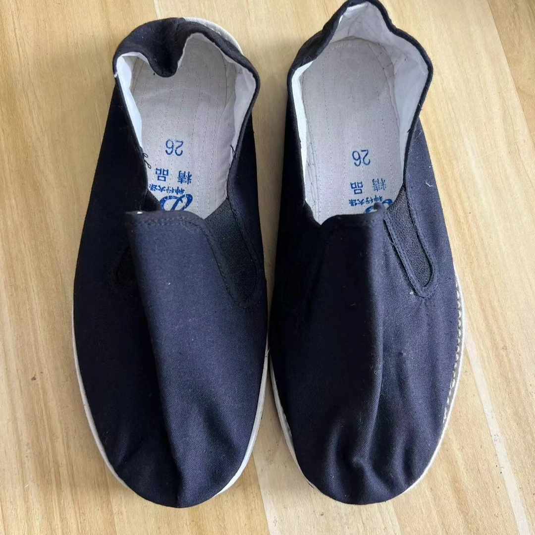 老式千层底布鞋舒适男士老年鞋休闲夏季透气黑色防滑耐磨轻便