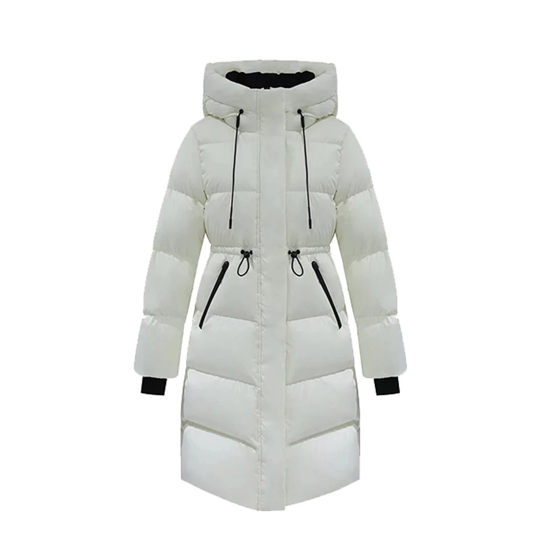 「摩登女神」海外版匈牙利鹅绒抗寒-20度中长款羽绒服G001