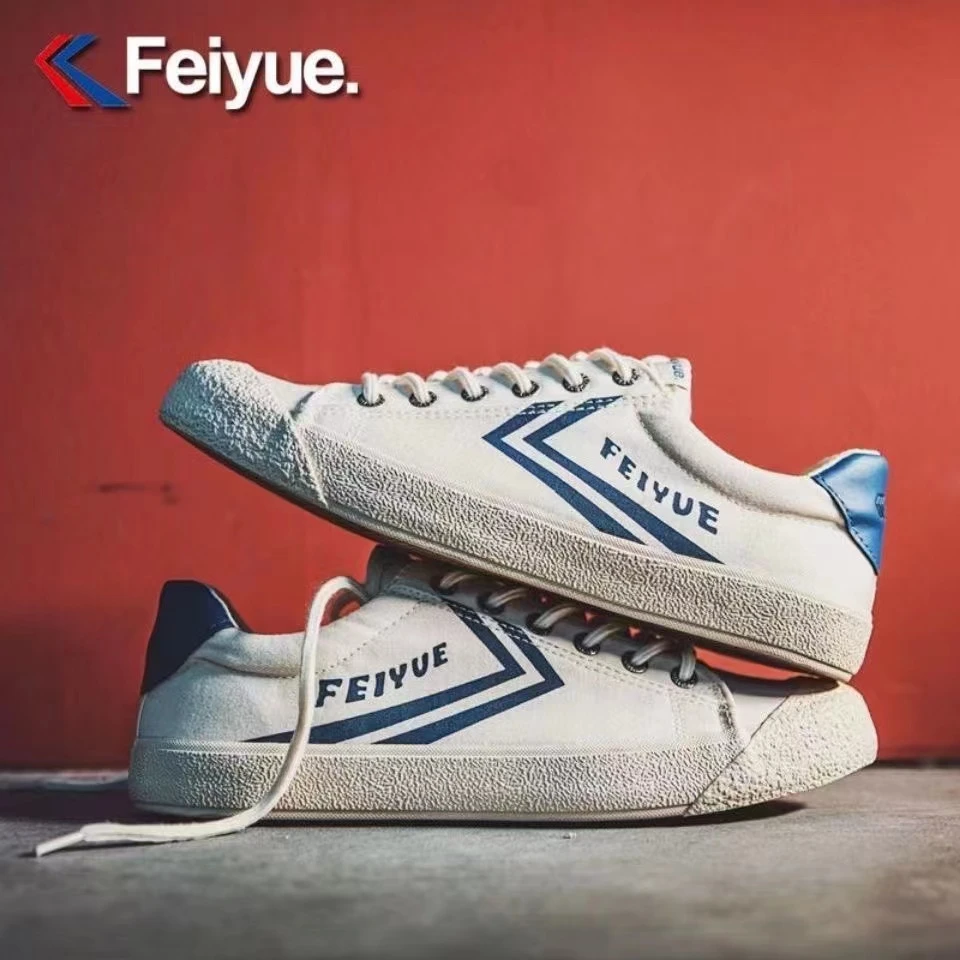 【官方正品】feiyue/飞跃复古日系硫化休闲帆布鞋男女鞋街拍板鞋