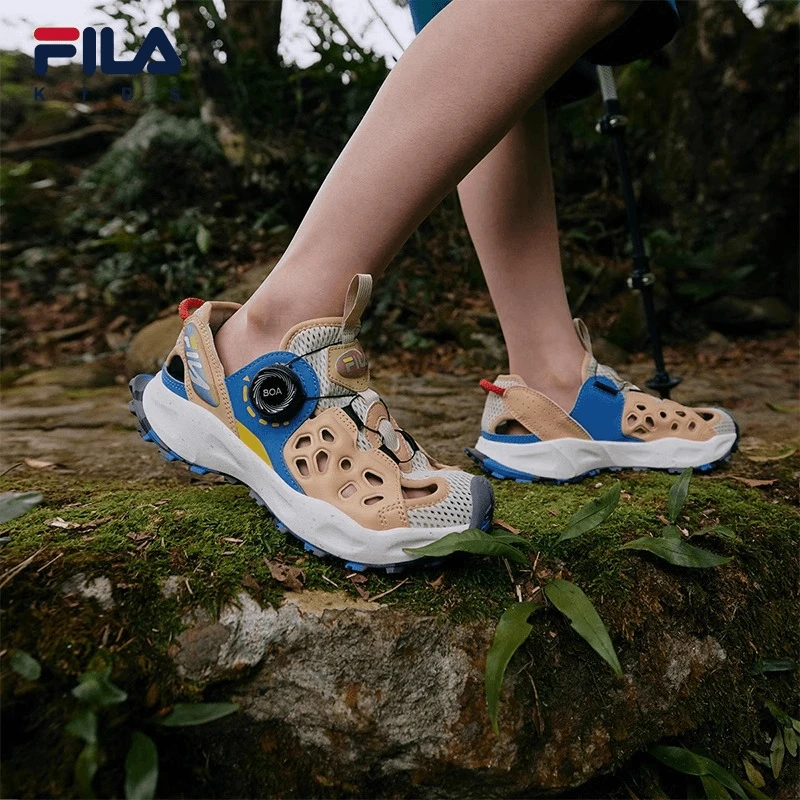 Fila/斐乐儿童春夏运动凉鞋【中大童萤火虫】耐磨舒适K15B423601