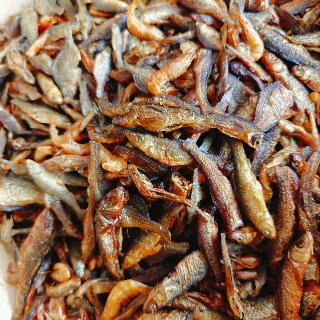 湖南特产农家乡里小鱼小虾苦扁鱼嫩子鱼去内脏烟熏