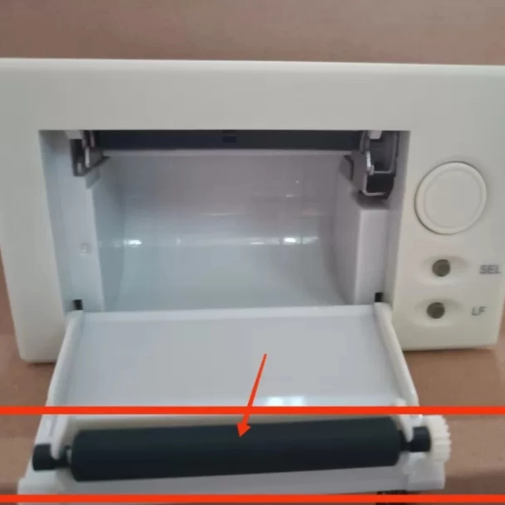 ￼泰和安主机打印轴利达消防主机打印配件 17齿走纸轴转轴滚轴胶辊