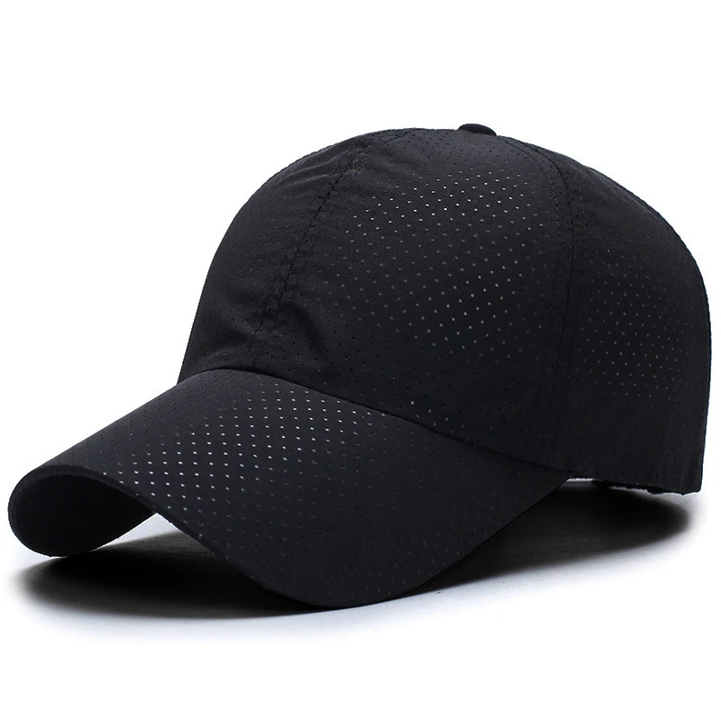 户外钓鱼帽子男透气网眼帽休闲棒球帽夏季女士遮阳帽防晒鸭舌帽