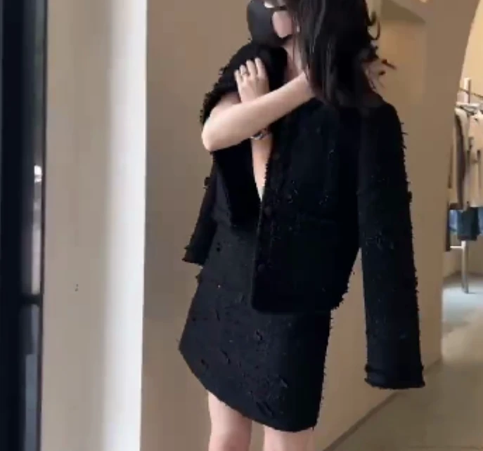 2024秋季新款女装网红气质宽松百搭洋气两件套韩版休闲