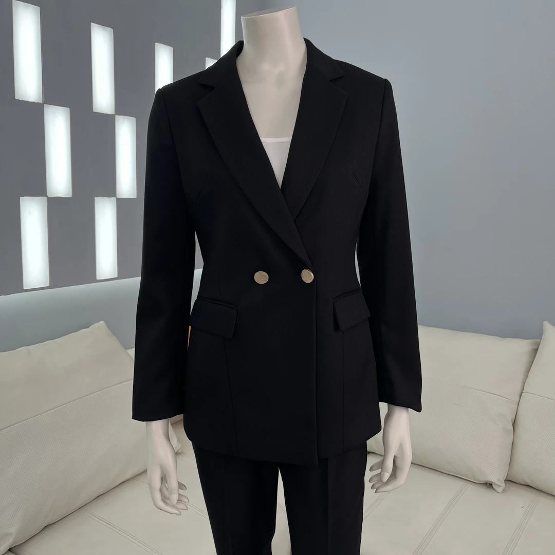 高端轻奢女装秋冬季新款气质修身时尚职业套装商务百搭显瘦25218