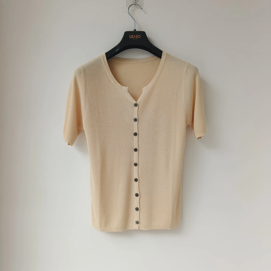 MHJW-241401【柞蚕丝针织开衫】100柞蚕丝女士针织衫夏季百搭宽松