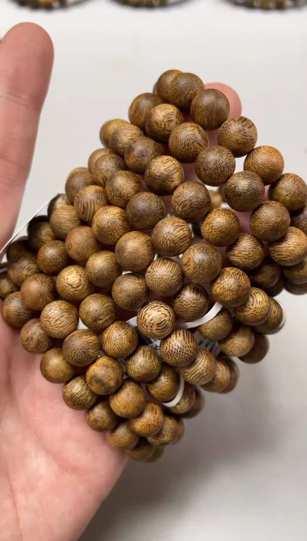 【闪购商品】沉香手串棋楠莺歌绿0.9单圈多样发其一