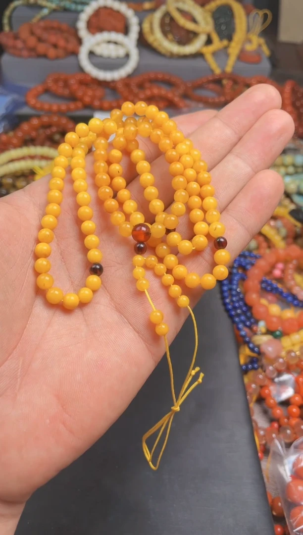 【闪购商品】琥珀手串未镶嵌24060一图一物发货