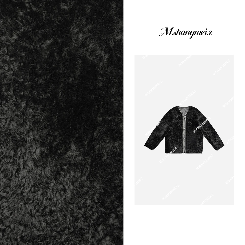 M.SHANGMEI.Z/沐熙【奢品拉贡（无领）】美大哥冬季加厚皮草X090948