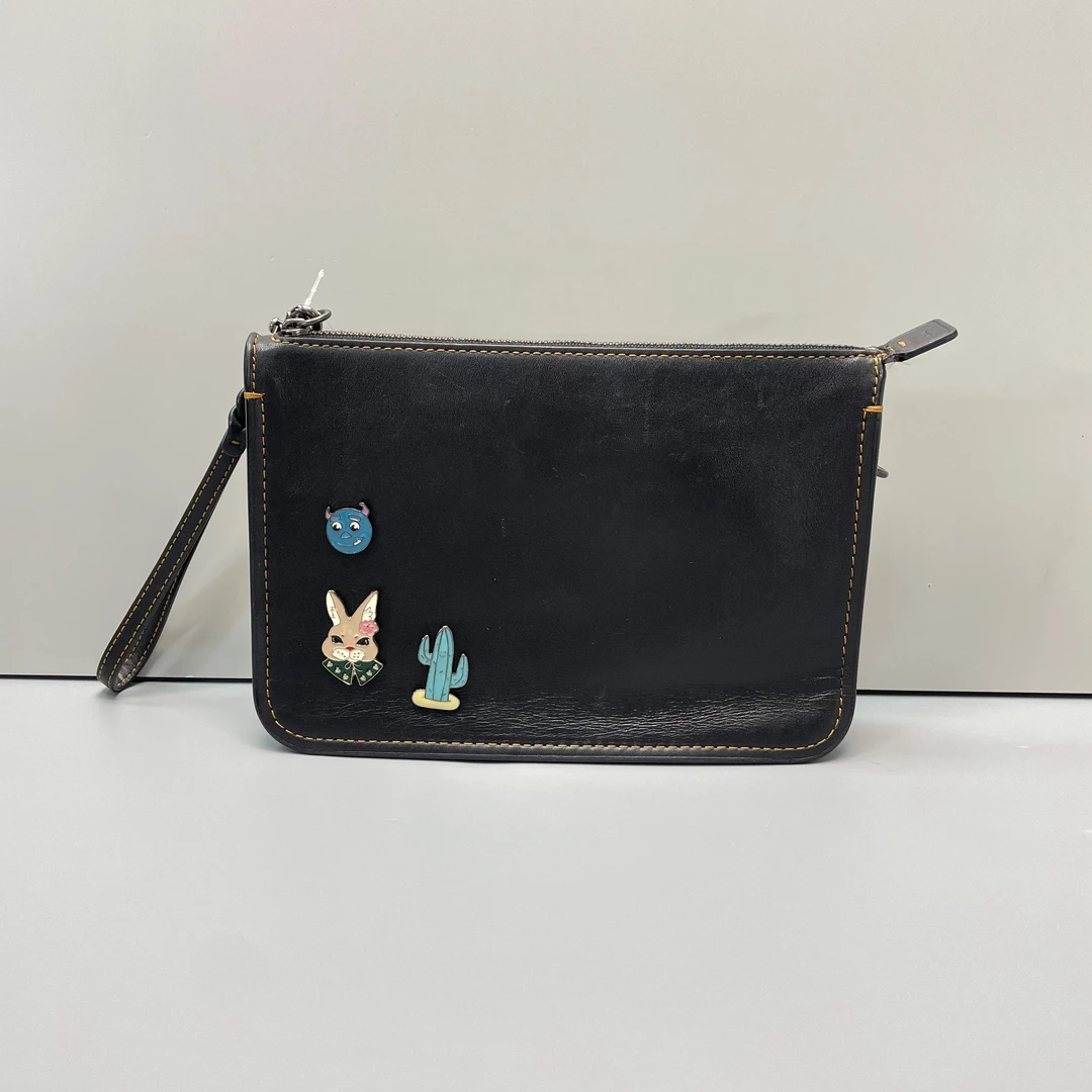 95新 COACH/蔻驰 媚姐/黑色斜挎包22x15x5cmF101110