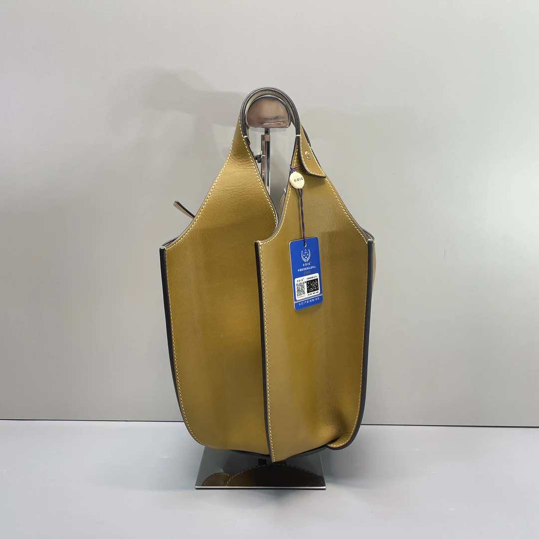 95新 TORY BURCH/汤丽柏琦 折纸灯罩手提包16x20x15cmSL112914