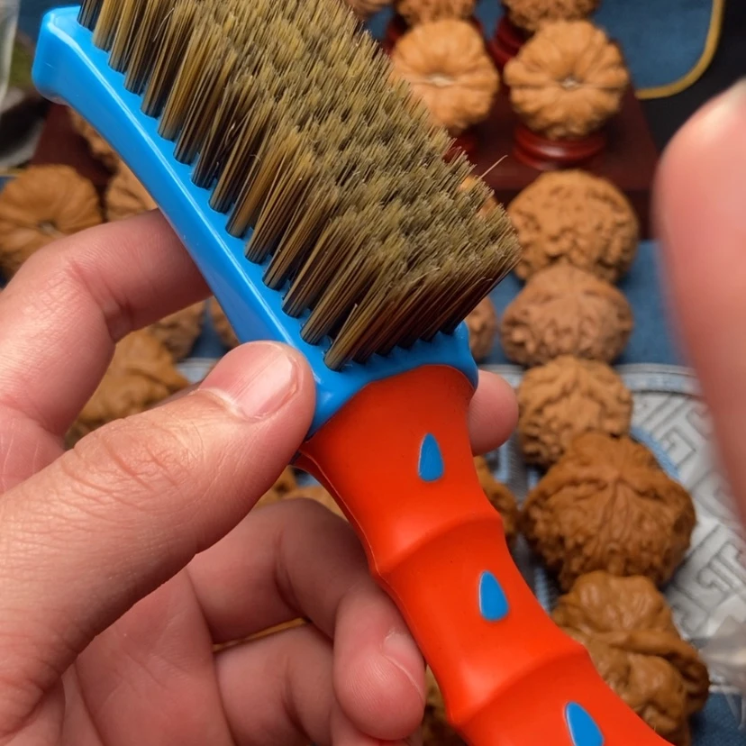 【闪购商品】文玩核桃把件碳鹏刷