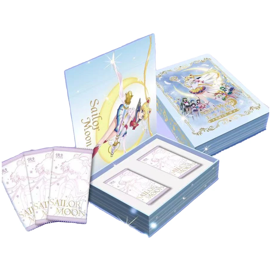 Y【推推】美少女战士 第二弹 优卡潮玩 盲盒产品 收藏卡牌 默认代拆