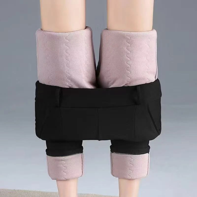 念希麻麻   加厚双层保暖裤