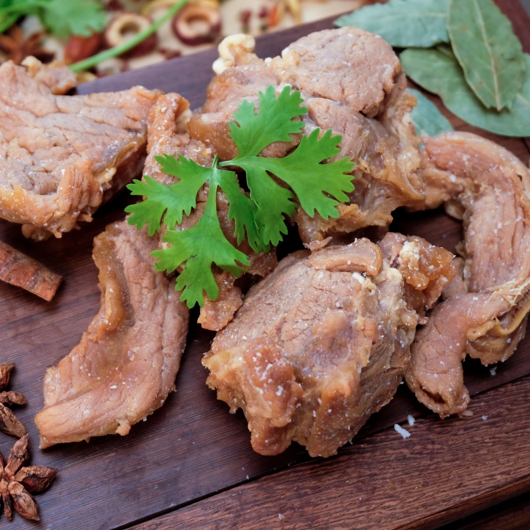 【五香小块肉/腱子上的附带肉】 肉香十足