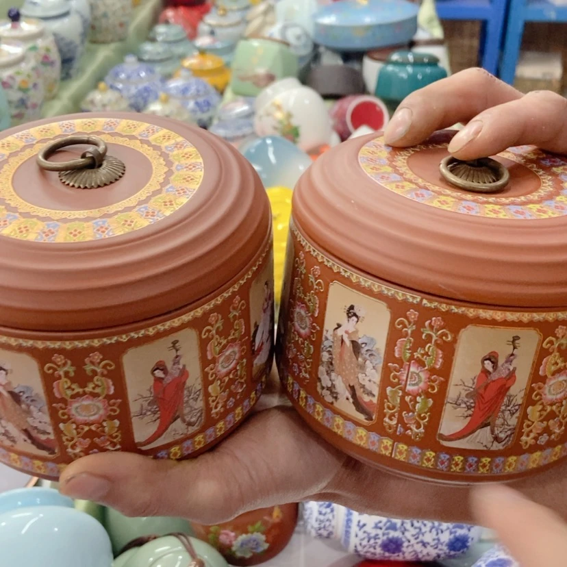 【闪购商品】白泥茶叶罐