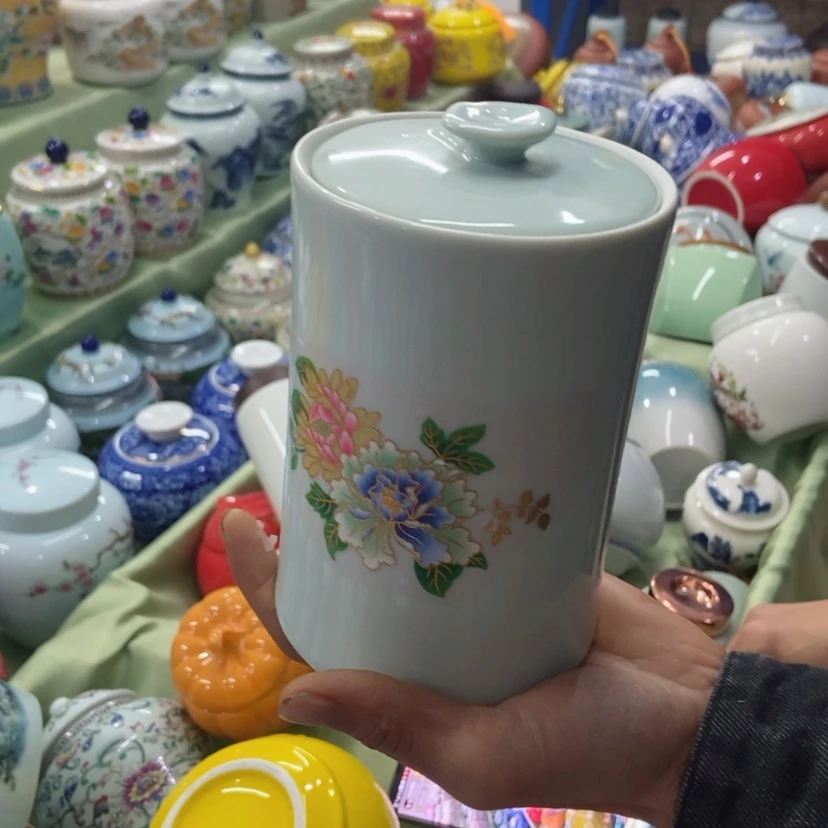 【闪购商品】白泥茶叶罐