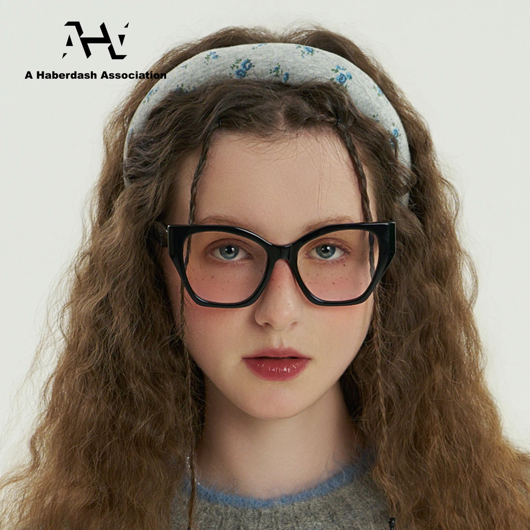 AHA爱侈艾·甜美复古小碎花海绵百搭时髦24秋冬女新款头箍发箍