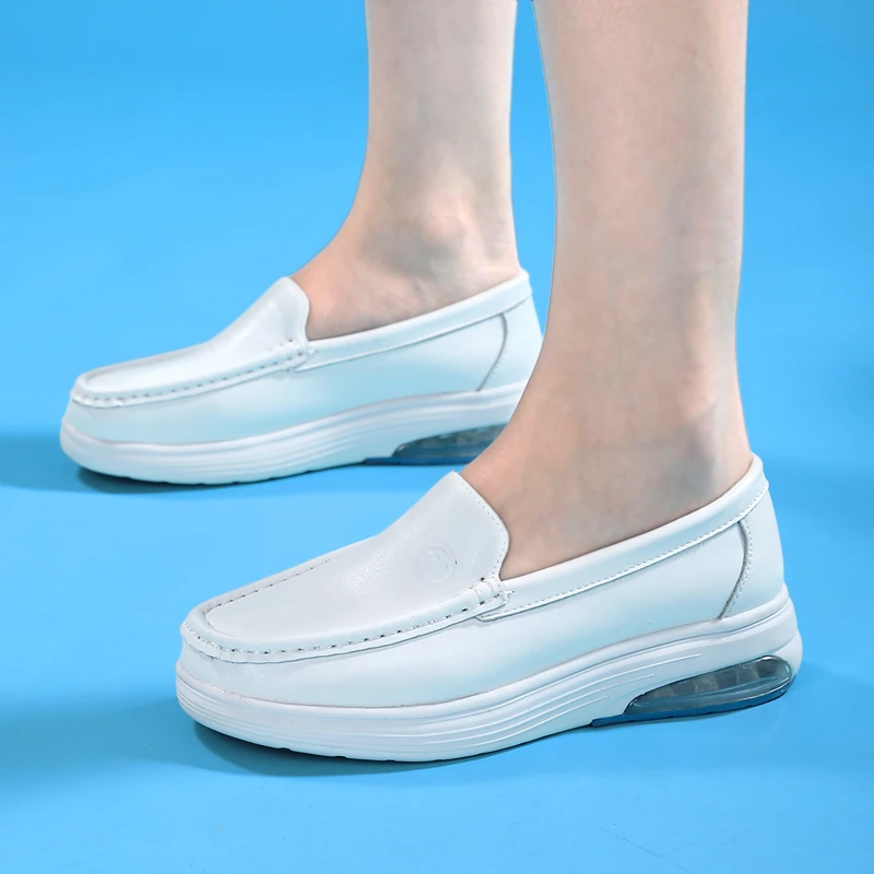 伊护护士鞋女白色好穿不累脚舒适不闷脚不臭脚医用专业伊护