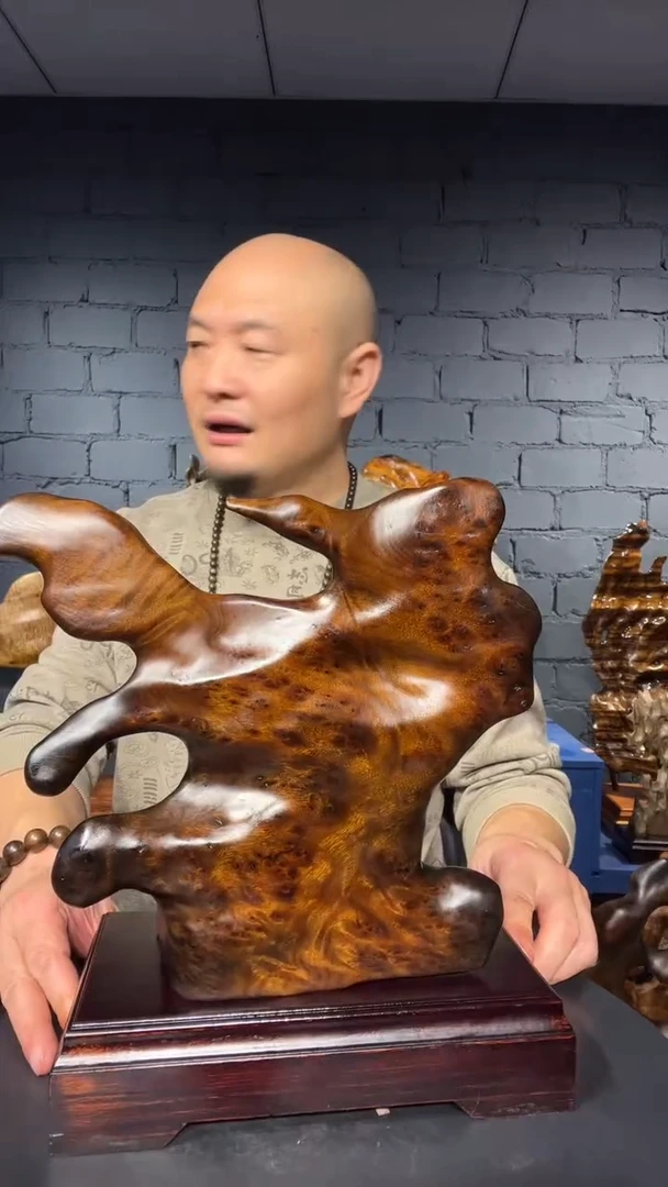 【闪购商品】金丝楠木雕金丝楠工艺品摆件