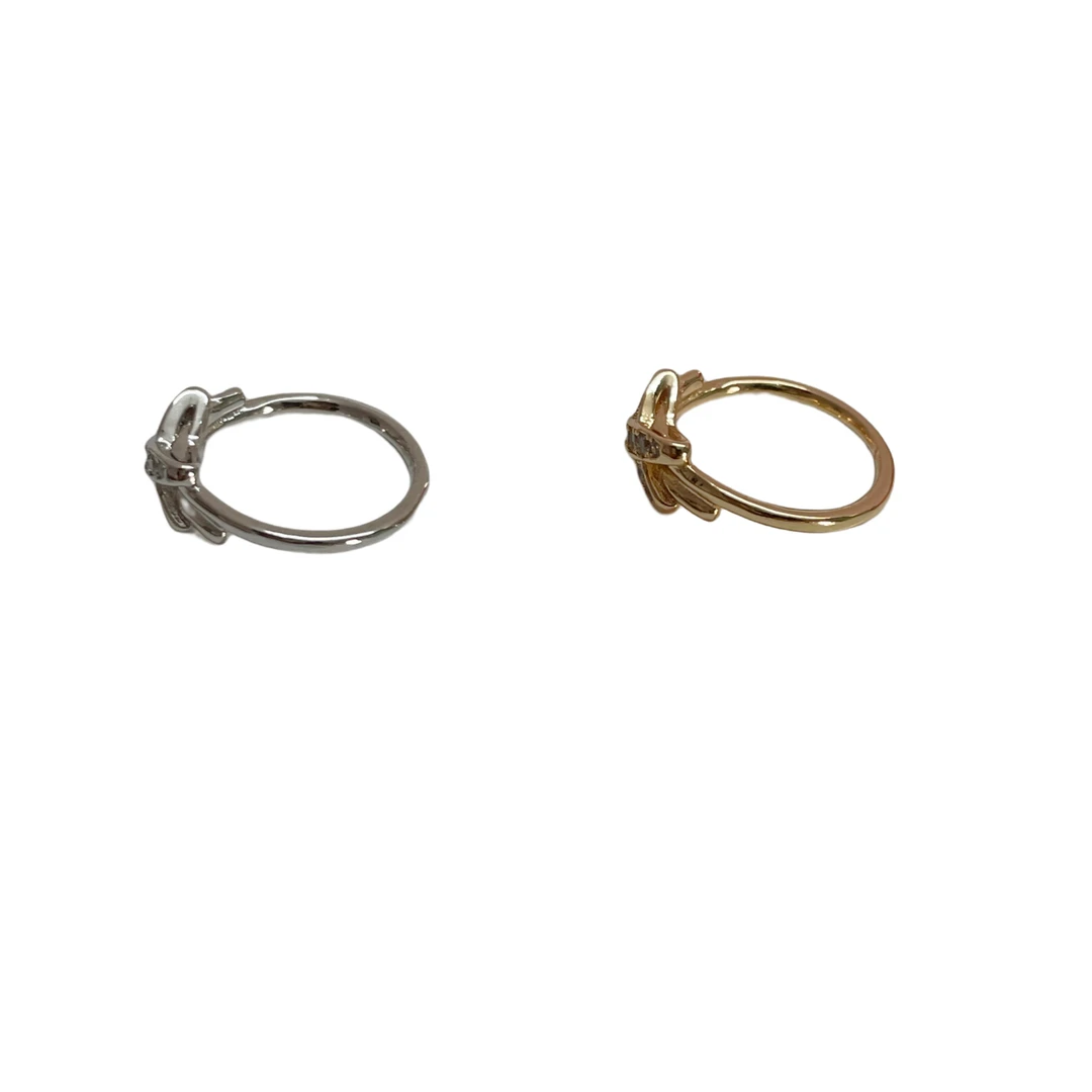 铜合金莫桑石戒指 333 设计师款轻奢高定戒指