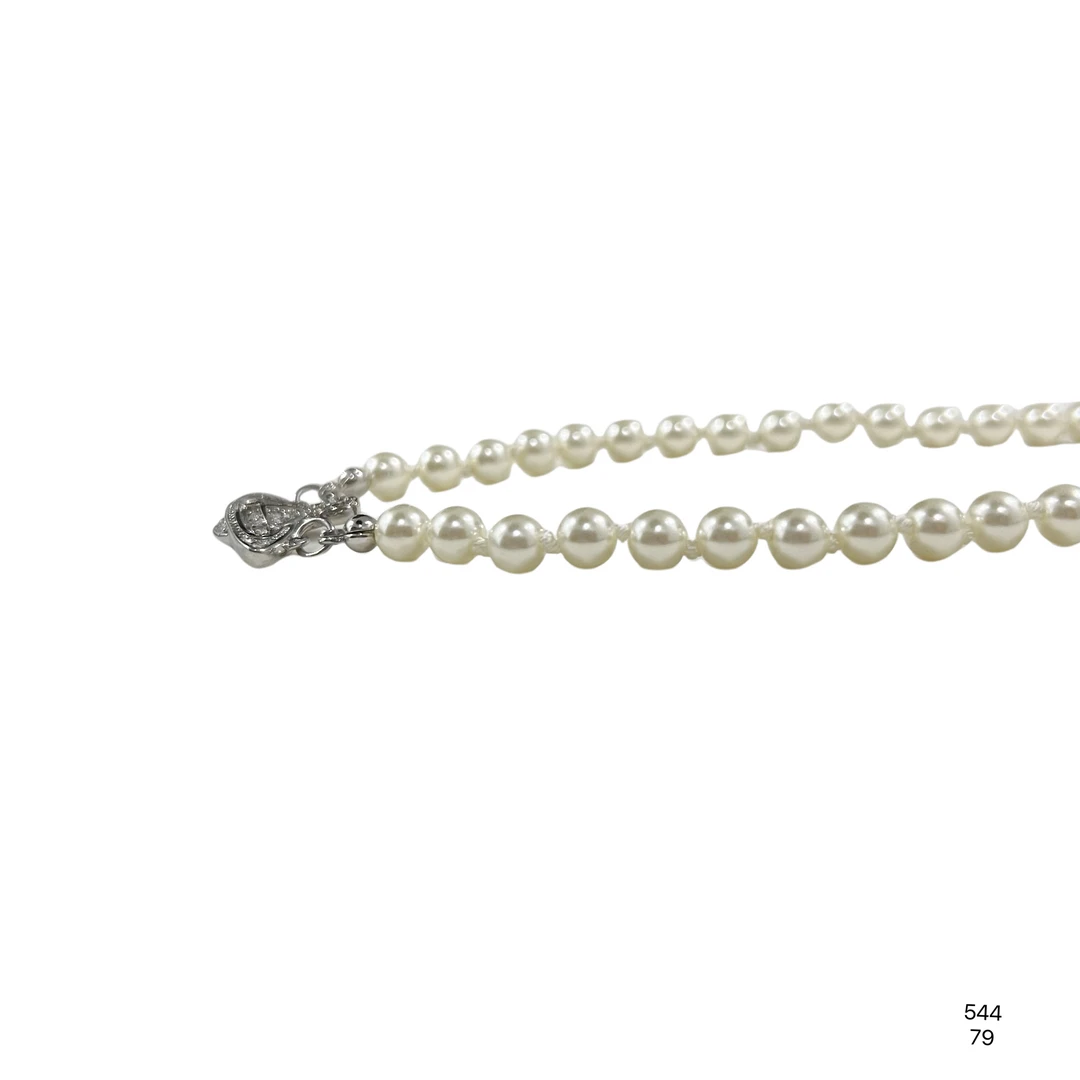 铜合金仿珍珠项链 544 设计师款轻奢高定项链