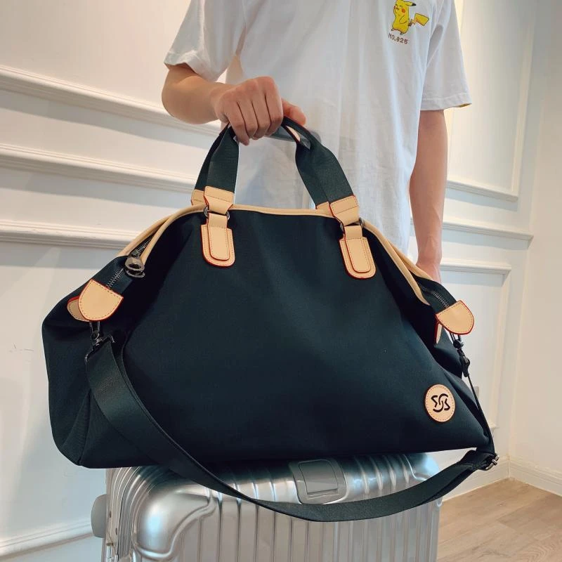 日本STELU登机旅行包女新款短途出差潮欧美时尚出行行李包健身包