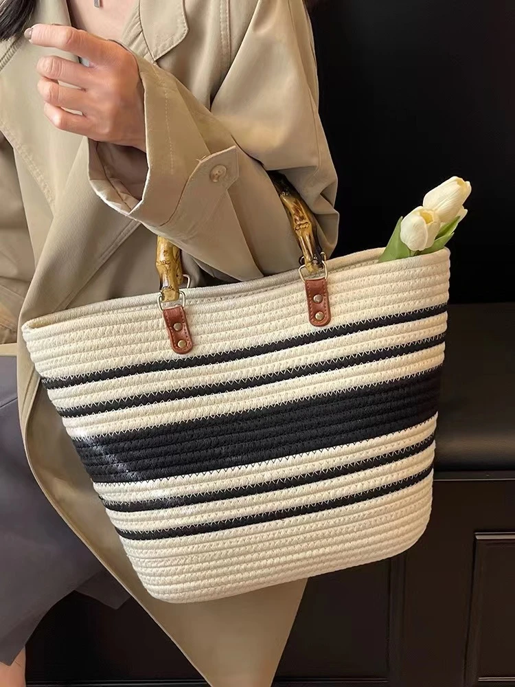 【陈姐优选】32款时尚法式手提编织包（微瑕疵）有接缝介意慎拍