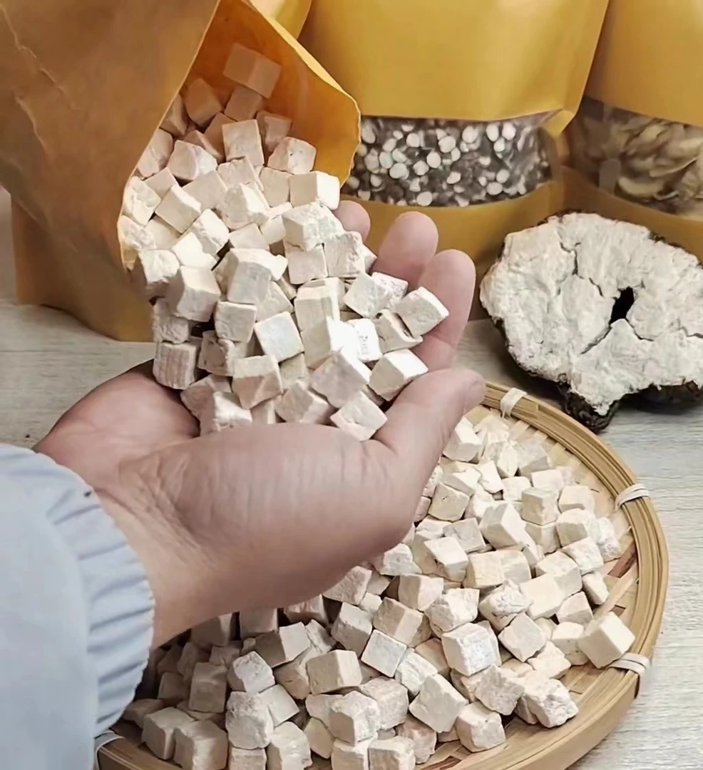 云南茯苓块500克无硫泡水煮水煲汤可打豆浆搭配芡实莲子山药