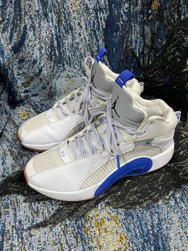 aj35篮球鞋 蓝白 46码无原盒（潮鞋）