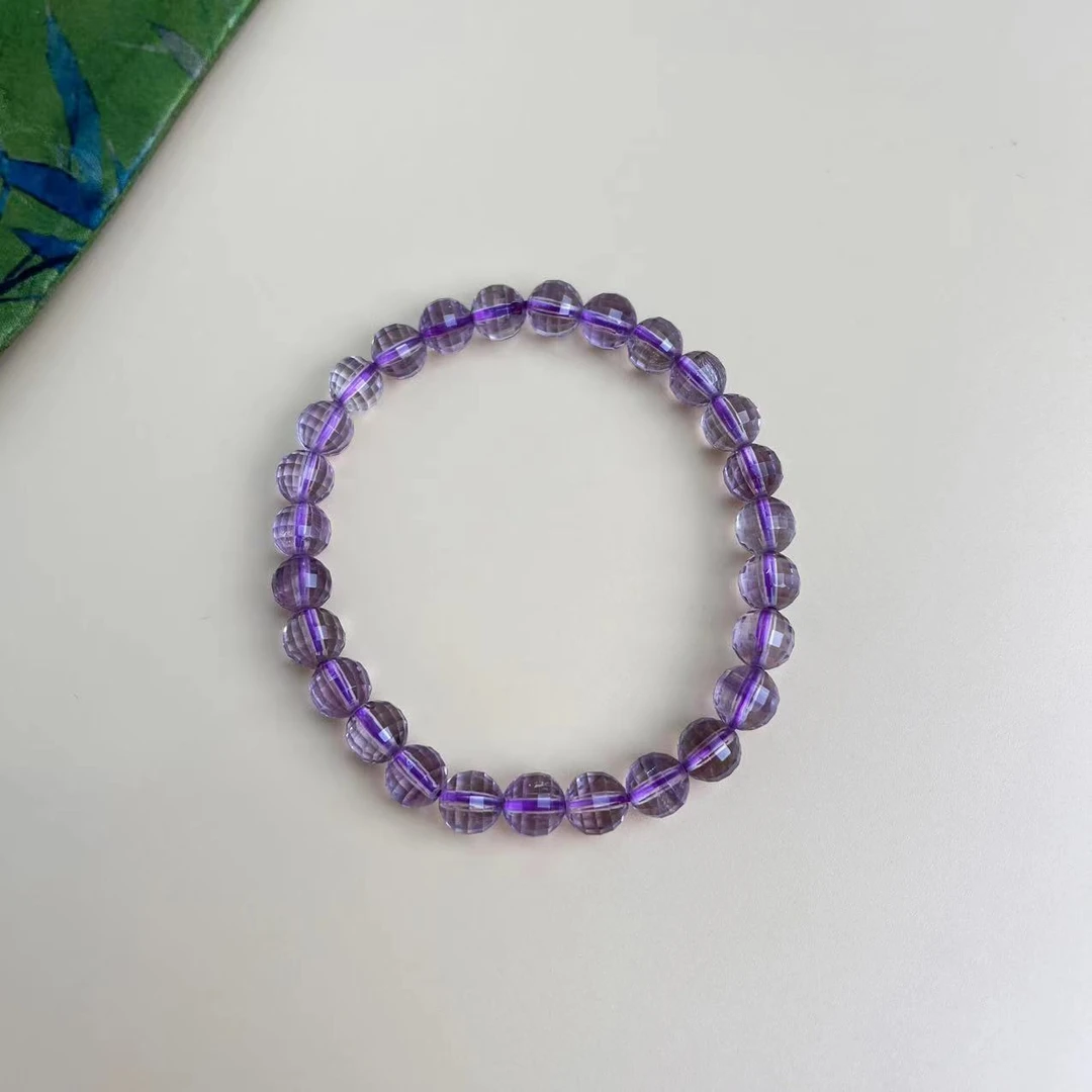 紫水晶切面个性时尚单圈LY0536