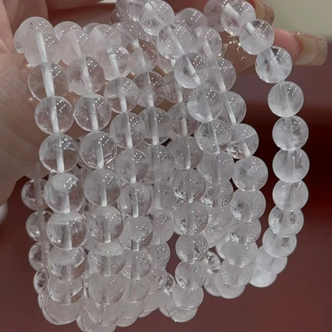 白幽灵水晶个性时尚单圈手串LY1174