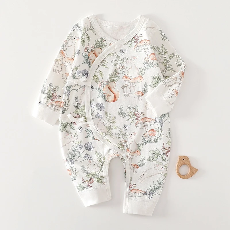 （新生儿蝴蝶衣纯棉春秋四季无骨A类新生）11速倍尔直播专属链接